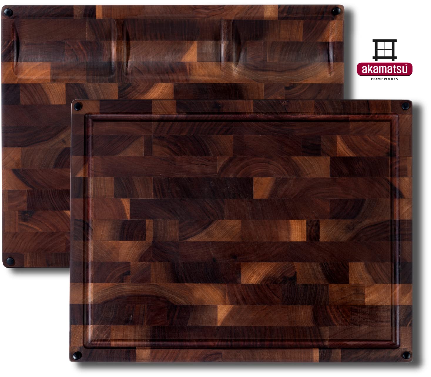 Amazon.co.jp: Akamatsu USA カリフォルニアウォールナットまな板 大粒